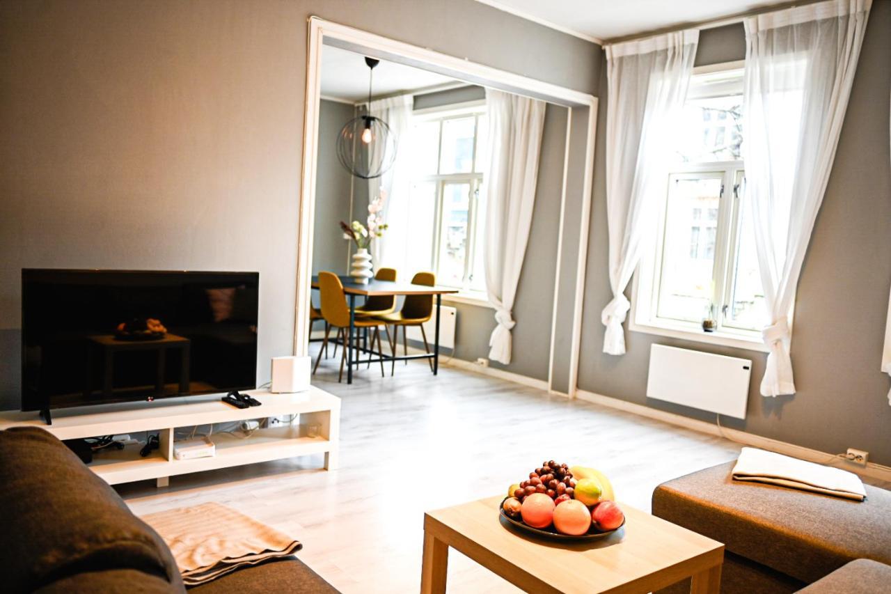 Moderne Leilighet Ved Solsiden I 트론헤임 외부 사진