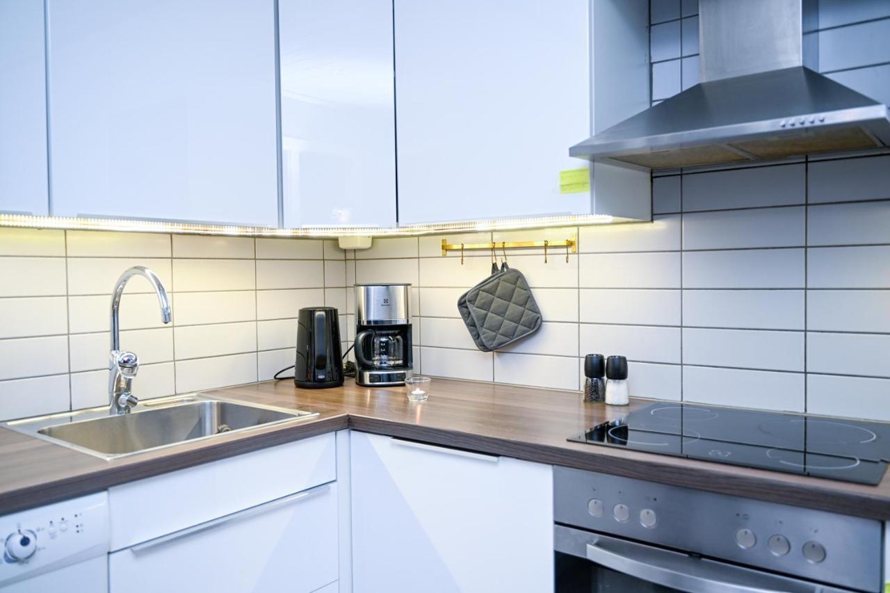 Moderne Leilighet Ved Solsiden I 트론헤임 외부 사진